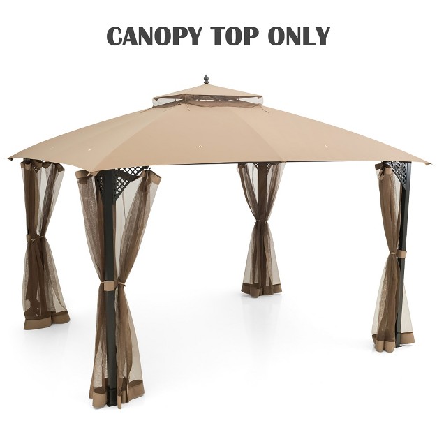 10 x27 X 12 x27 Patio Gazebo Replacement Top Cover 2 tier Canopy Cpai 84 Outdoor