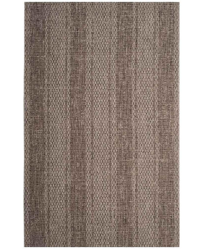 Safavieh Courtyard CY8736 Light Beige and Light Brown 2'3 x 8' Sisal Weave Runner Outdoor Area Rug