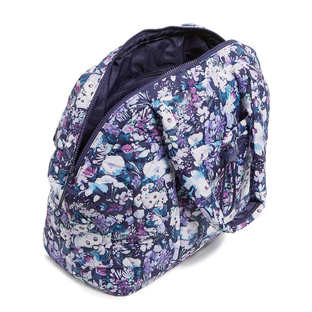 Vera Bradley  Featherweight Tote Bag in Artist's Garden Purple