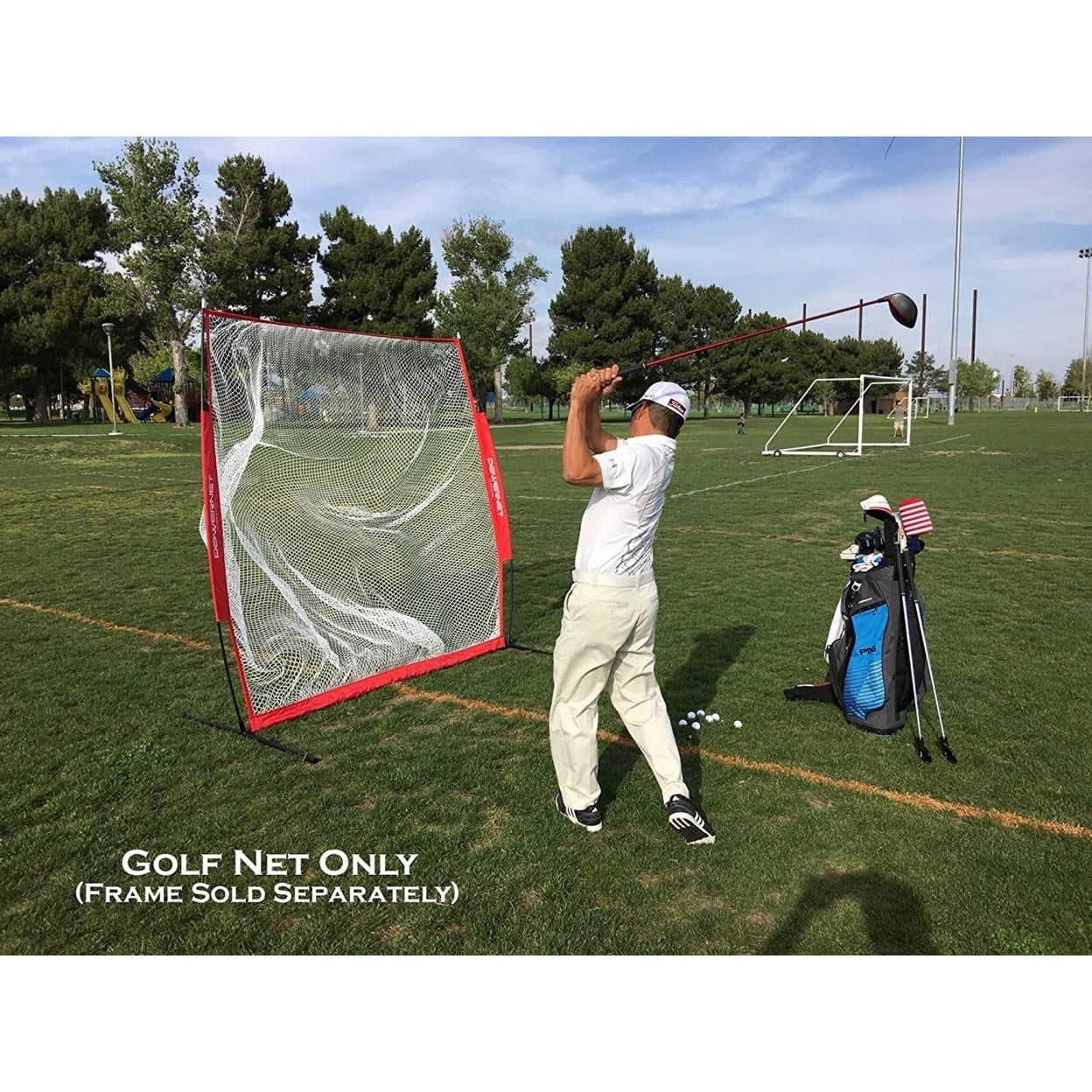 PowerNet Replacement Net for 7x7 Ft Golf Practice Net (Net Only) (1031R)