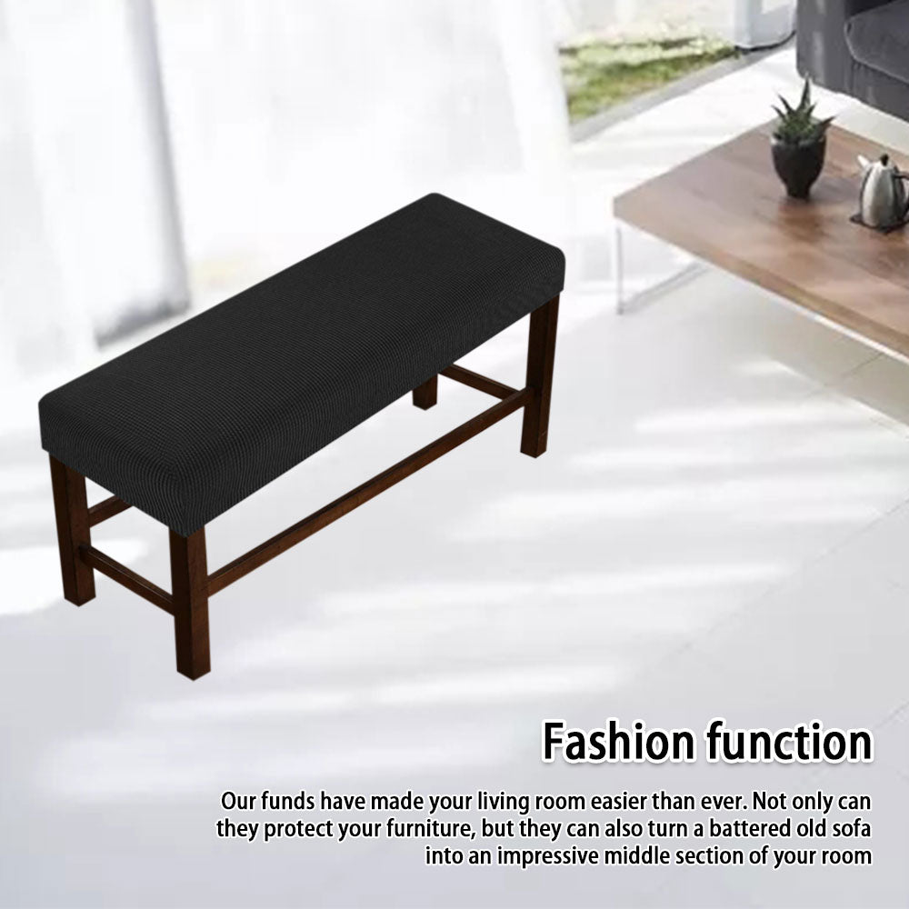 Fyeme Dining Chair Cover Bench Sofa Furniture Protective Cover Retractable Cover Soft Stretchable Washable Removable Fashionable Polyester Fiber