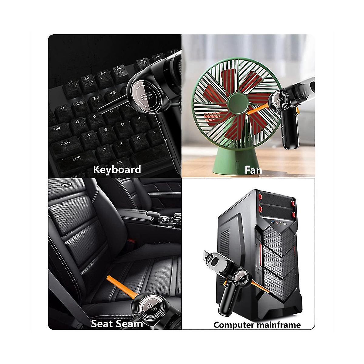 Car Cordless Vacuum Cleaner Powerful Suction Blow Vacuum Cleaner Portable Keyboard Vacuum Cleaner U