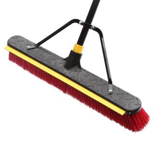 Quickie 2-in-1 Squeegee Push Broom 635SU