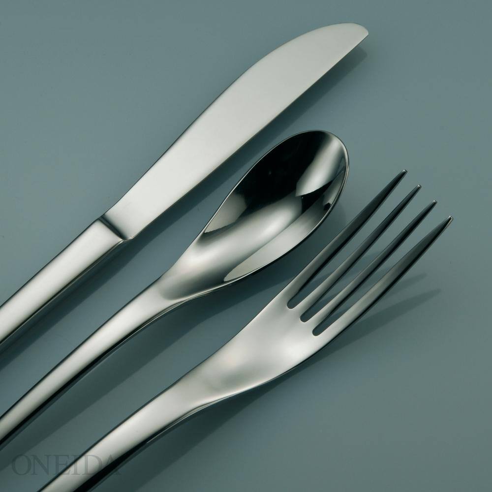 Oneida Apex 1810 Stainless Steel Table Forks European Size (Set of 12) T483FEUF