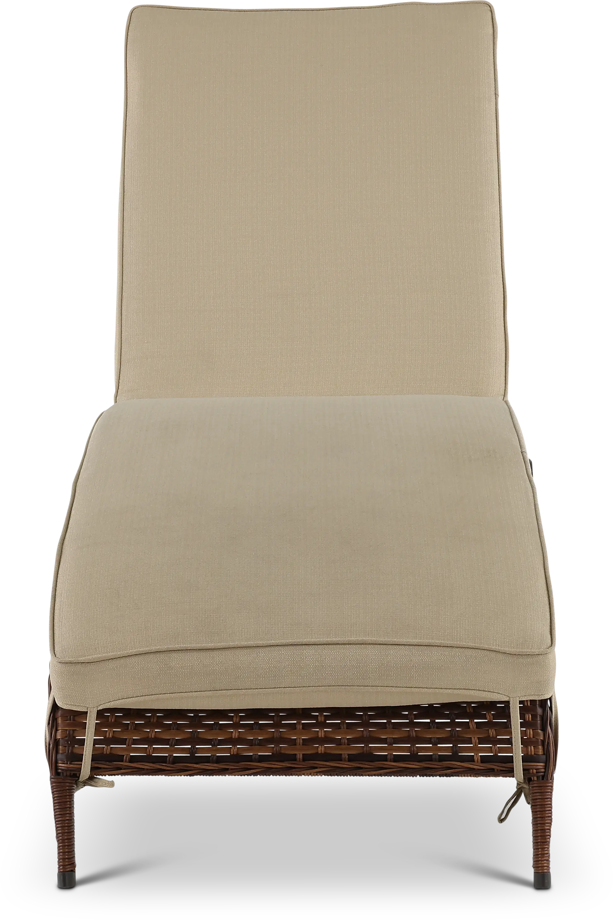 Appia Linen Patio Chaise Lounge Chair