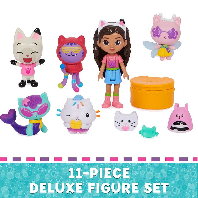 Gabby's Dollhouse Travel Themed Figure Set