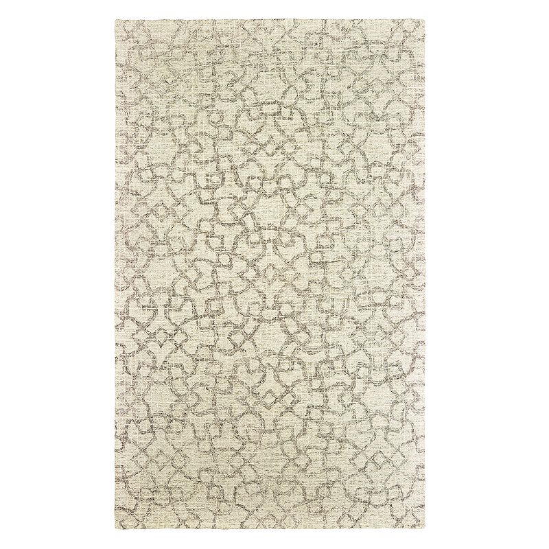 StyleHaven Tori Faded Geometric Lattice Rug