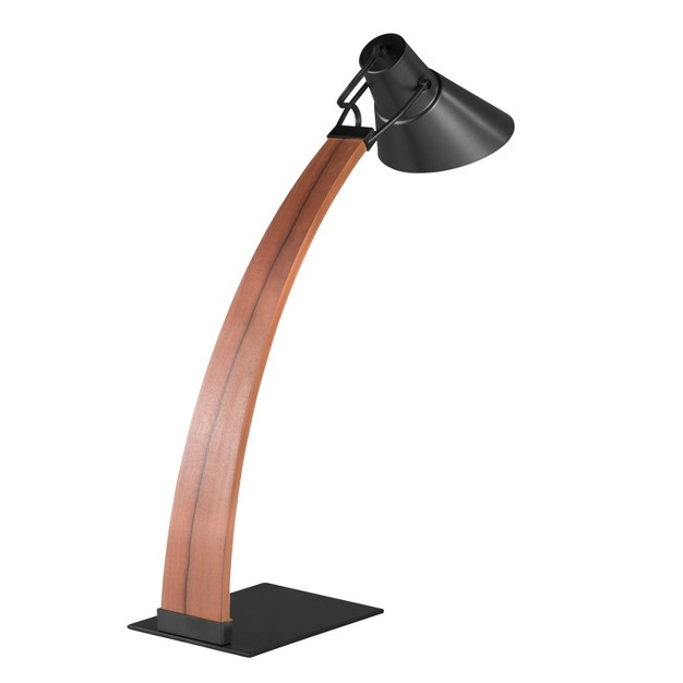 Noah Desk Lamp Wood black Lumisource