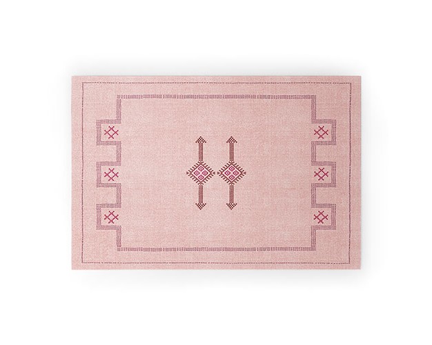 Becky Bailey Bungalow Kilim Looped Vinyl Welcome Mat Society6