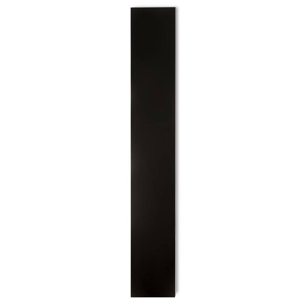 Lucida Surfaces MaxCore Piano Black 28 MIL x 7.3 in. W x 48 in. L Click Lock Waterproof Luxury Vinyl Plank Flooring (24.5 sq. ft. case) MC-513