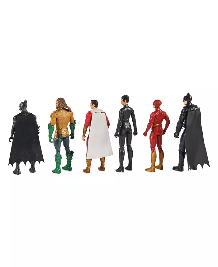 DC Comics Dc Theatrical Multi-Pack Limited Edition  6 Iconic Super Hero Action Figures 4 Tall