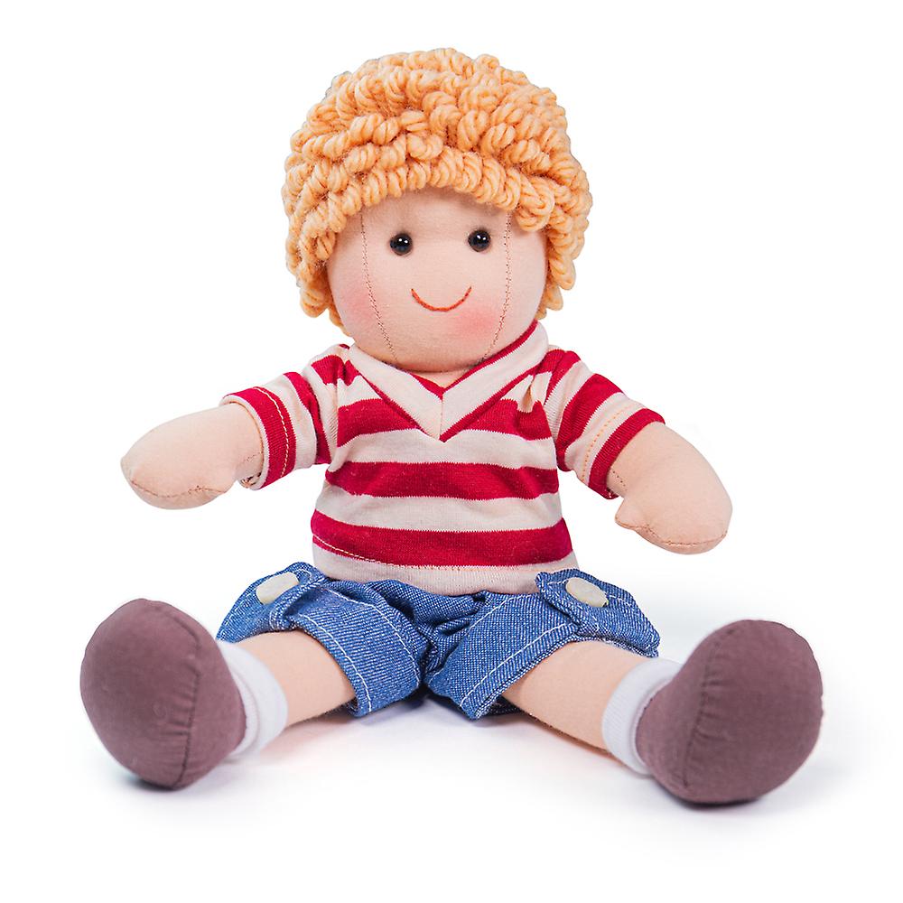 Bigjigs Toys Harry Doll - SMALL Ragdoll Cuddly Toy