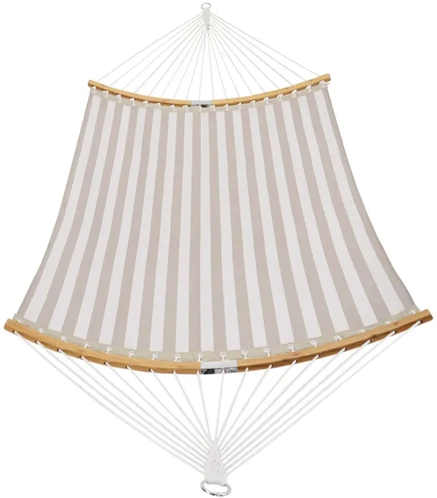 Brazilian Style striped hamock hammock bed with bar