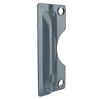 Defiant 3 in. x 7 in. Gray Latch Shield 70502