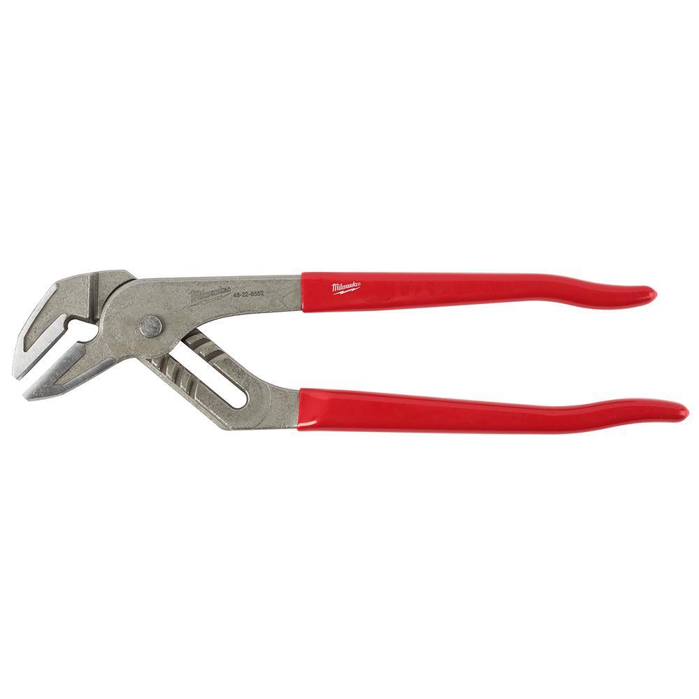 MW 12 in. Dipped Grip Smooth Jaw Pliers 48-22-6552