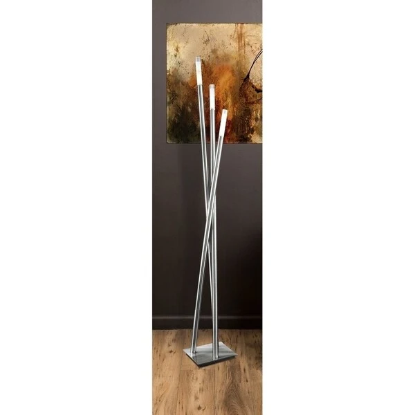 Strick and Bolton Peale 3-light Modern Icicle Floor Lamp - N/A