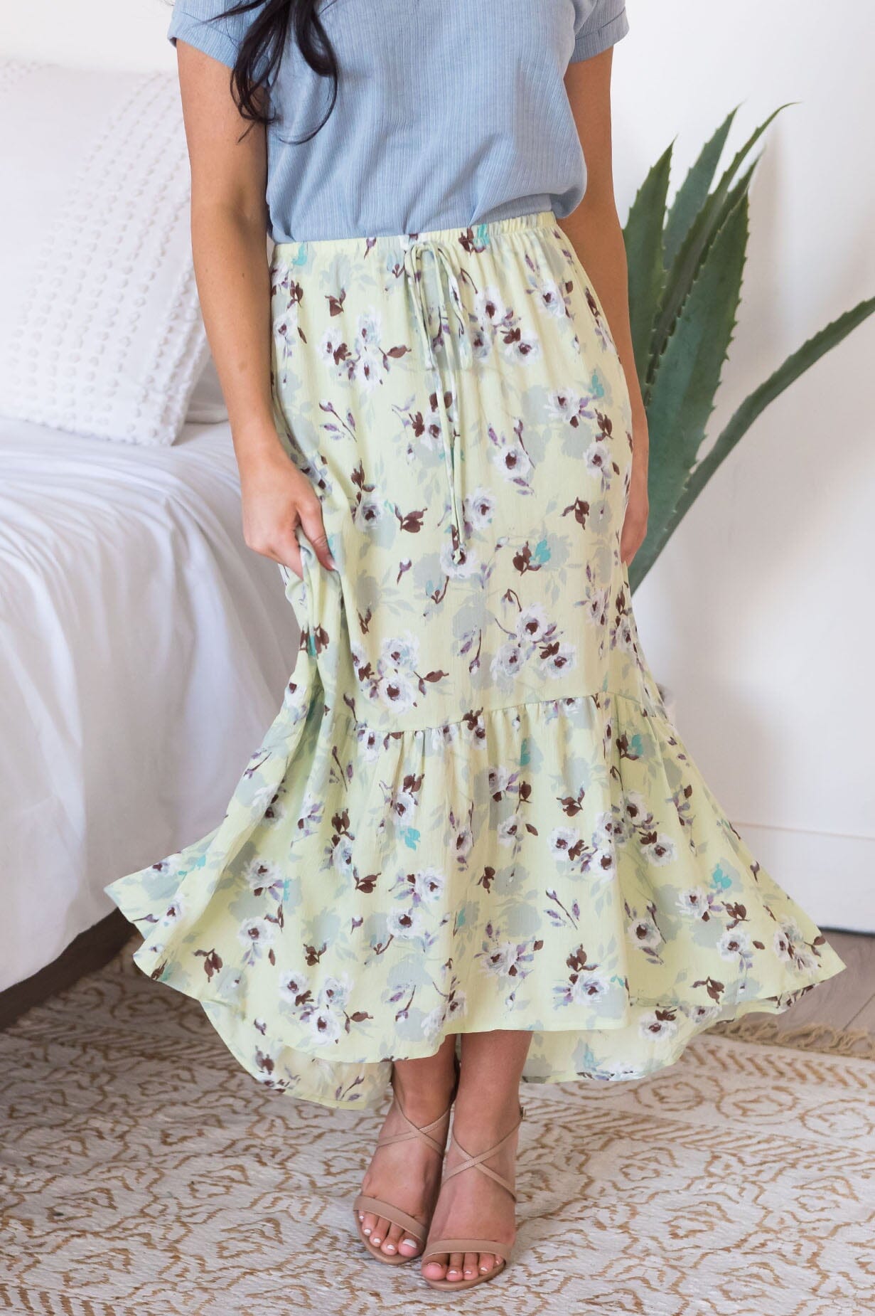 Favorite Blooms Modest Skirt