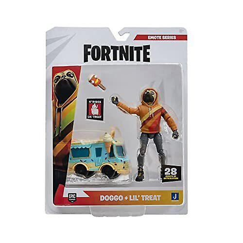 Fortnite emote series doggo and lil treat figure pack