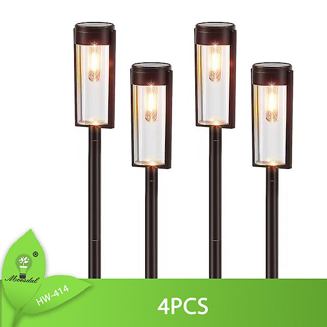 Outdoor Solar Aisle Light Ip65 Waterproof Landscape Garden Decorative Lights Ground Lights For Lawn Patio Patio Terrace Walkway