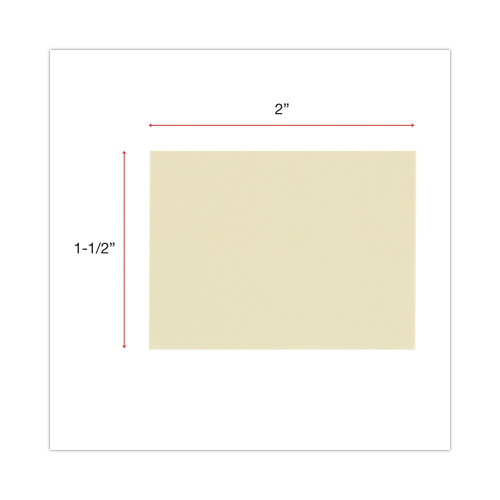 Universal Recycled Self-Stick Note Pads， 1 1/2 x 2， Yellow， 100-Sheet， 12/Pack (28062)