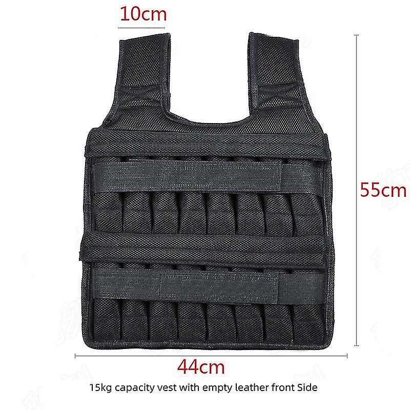 Exercise Loading Weight Vest Adjustable Boxing Running Sling Weight Training Workout Fitness Waistcoat Jacket Sand Clothing