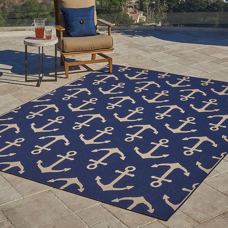 Gertmenian Paseo Maritime Indoor/Outdoor Rug