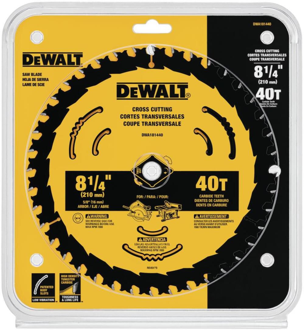 DEWALT 8-1/4