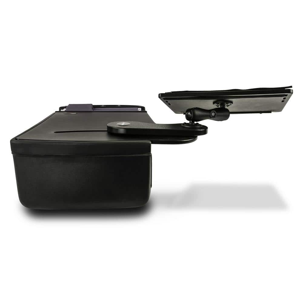 AutoExec Reach Desk Front Seat Black REACH DESK-01 FS BLACK