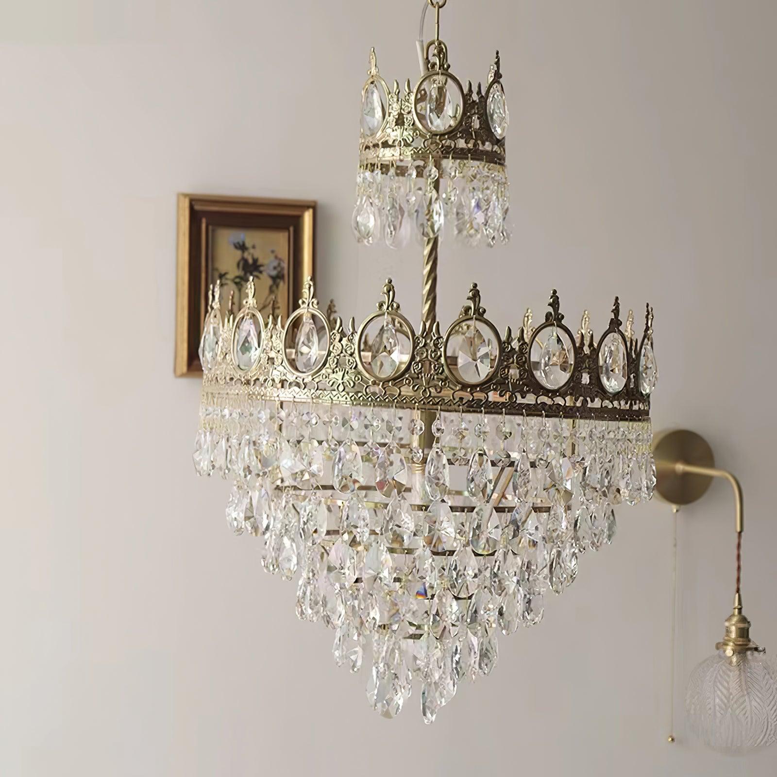 Vintage Crystal Chandelier