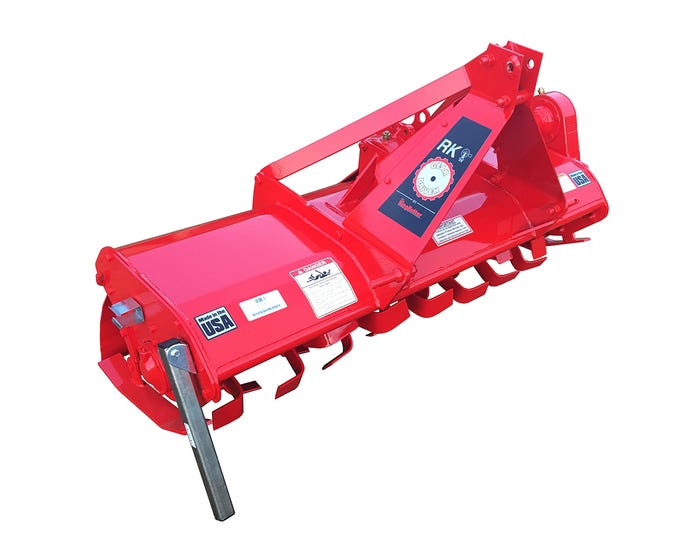 RK by King Kutter 4 Gear Driven Rotary Tiller， Red - TG-48-RR