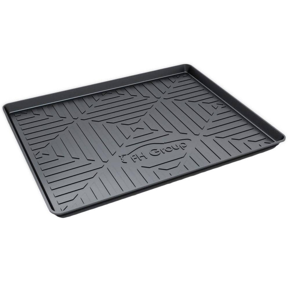 FH Group 40 in. x 32 in. x 2 in. Large Rubber Ultimate Weather Proof Cargo Mat/Tray DMF16407BLK-40