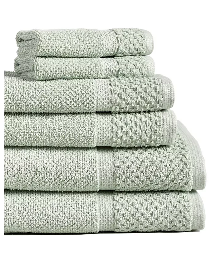 Cobra Diplomat 6-Piece 100% Cotton Bath Towel Set