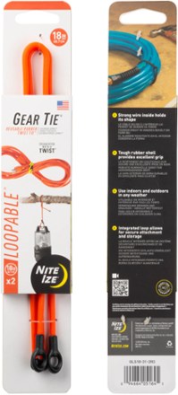 Nite Ize Gear Tie Loopable Twist Tie 18