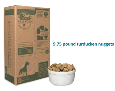 Steve Real Food Turducken Frozen Raw Patties For Dog and Cat