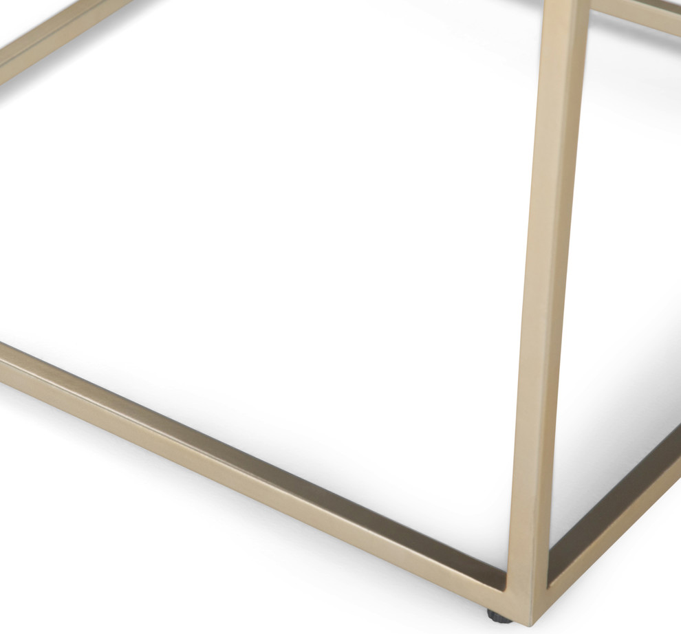 Kline Accent Table   Contemporary   Side Tables And End Tables   by Homesquare  Houzz