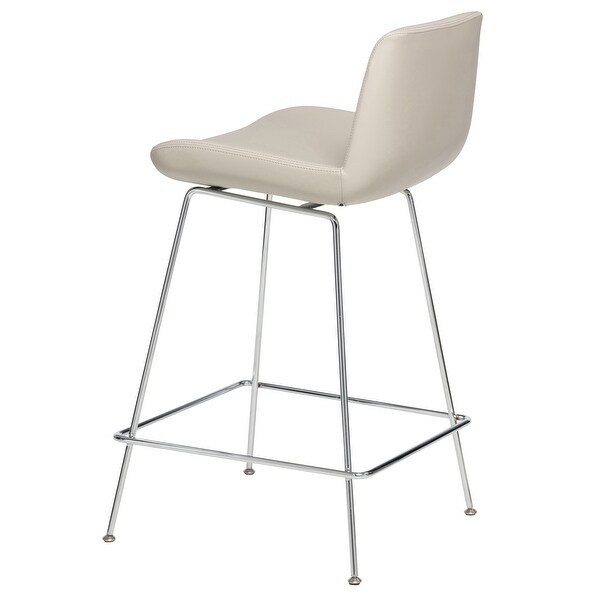 Capri Modern Leatherette Bar and Counter Stool