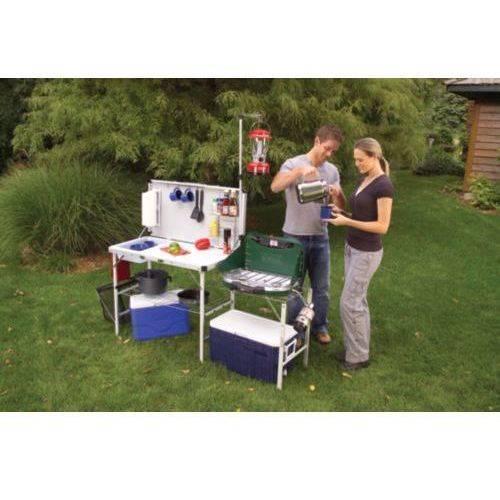 Coleman Camping Table， Silver