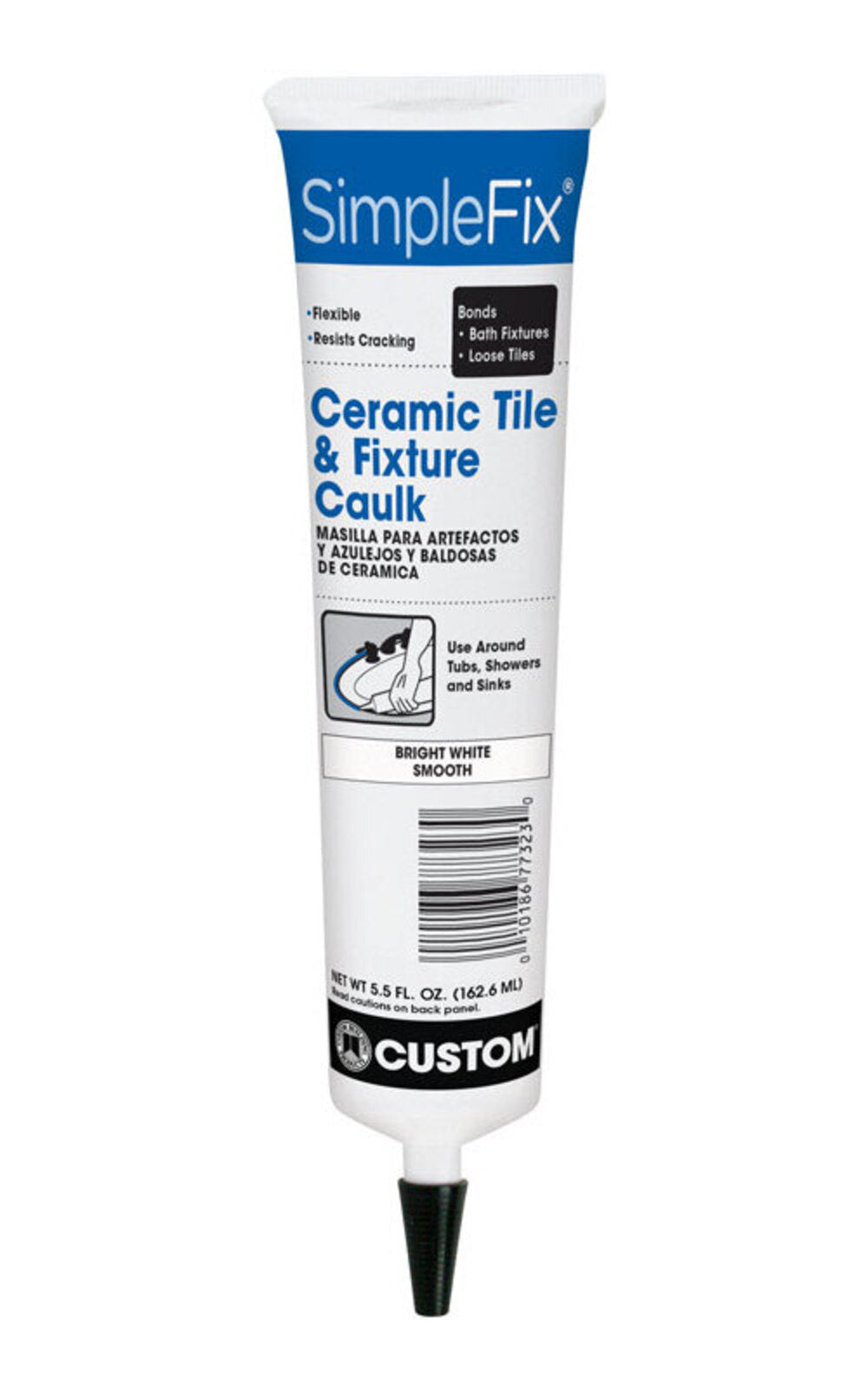 TILE CAULK WHITE 5.5OZ