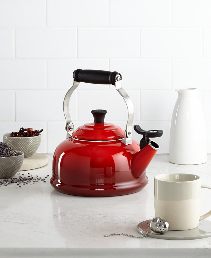 Le Creuset Classic Enamel on Steel 1.7 Qt. Whistling Tea Kettle