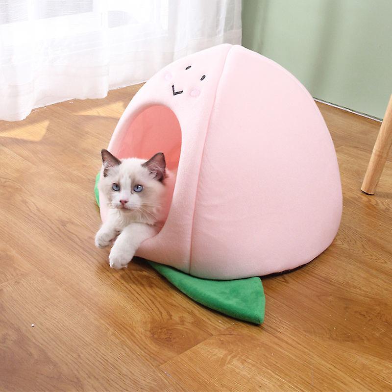 Cat House Four Seasons General Cat Products Kitten Bed Cat Bed Dog House Cat House Closed Warm Sleeping Nest In Winter