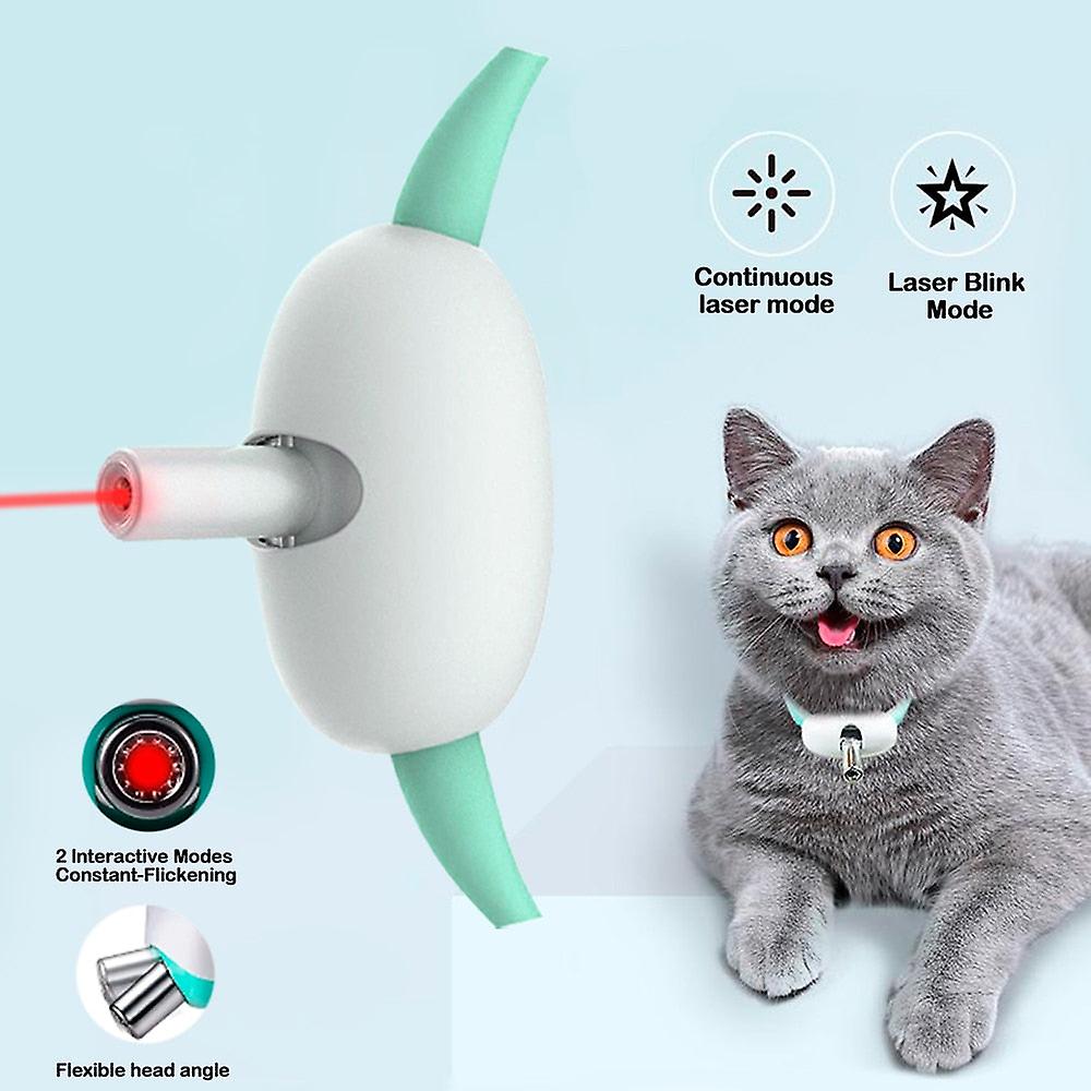 Smart led laser lights collar cat toy