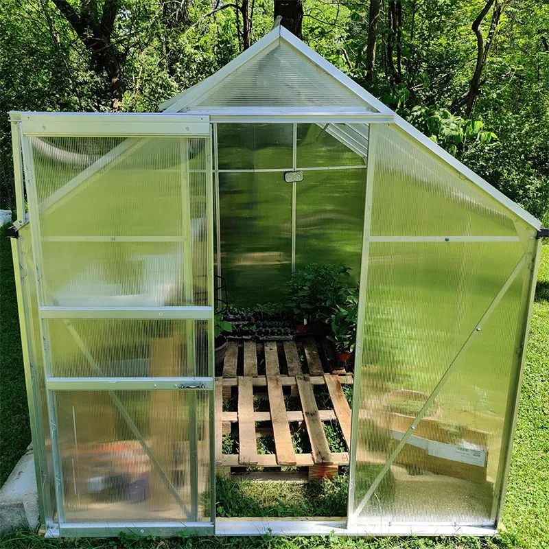 10 ft. x 12 ft. Greenhouse with 4 Vents