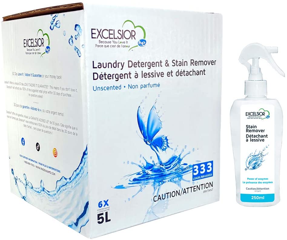 Excelsior SOAPNF5STAU Laundry DetergentStain Remover Fragrance Free