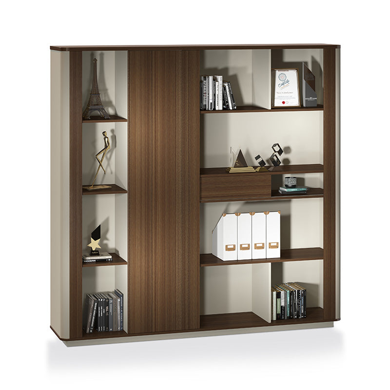 ANDERSON Display Unit 200cm - Australian Gold Oak & Beige