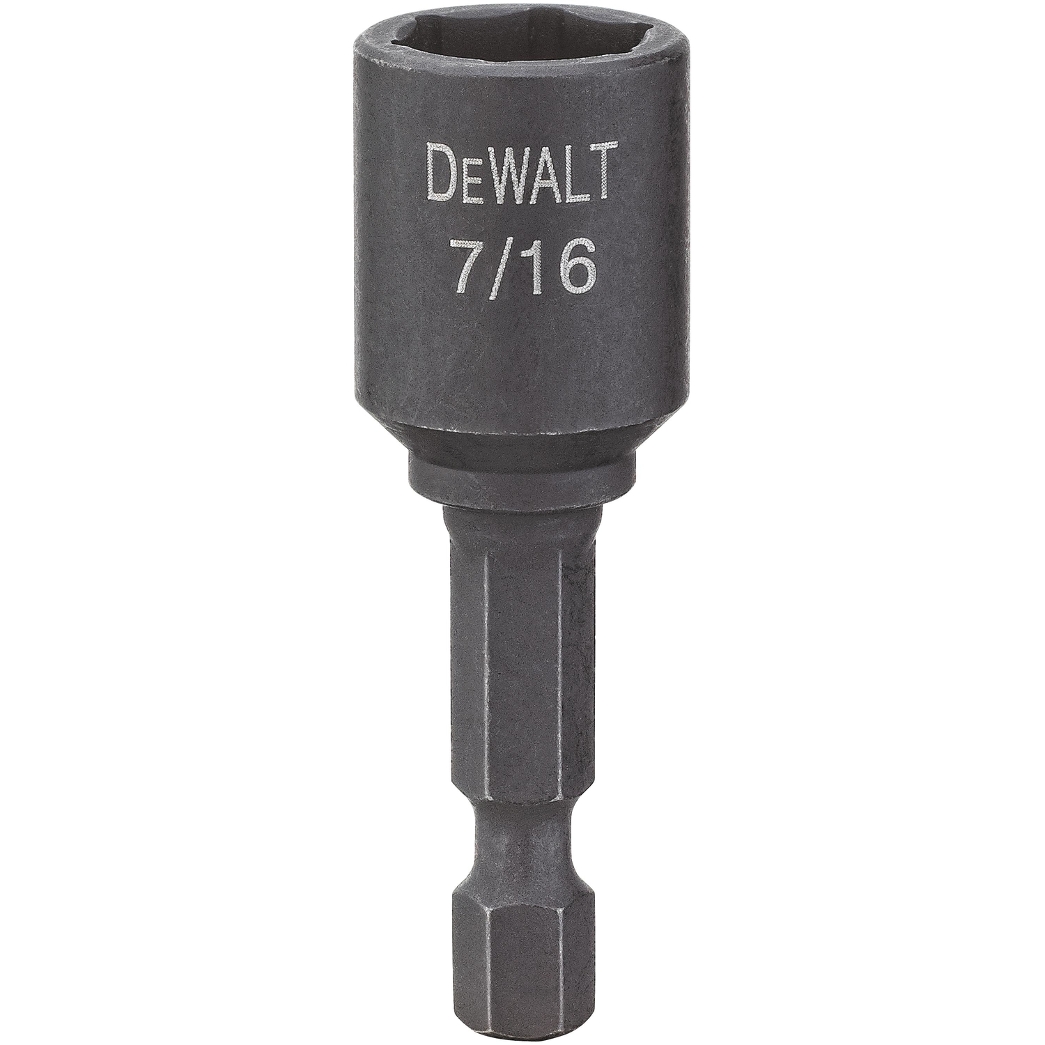 DW Impact Ready 7/16 in. X 1-7/8 in. L Steel Magnetic Nut Setter 1 pc