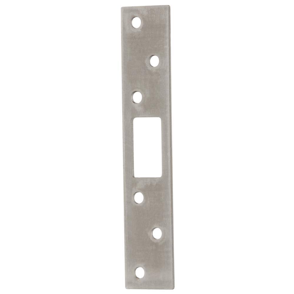 Defiant 5-78 in. Satin Nickel Deadbolt Strike 70142