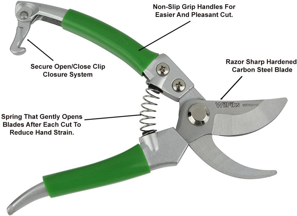 WilFiks Garden Pruning Shears - 8