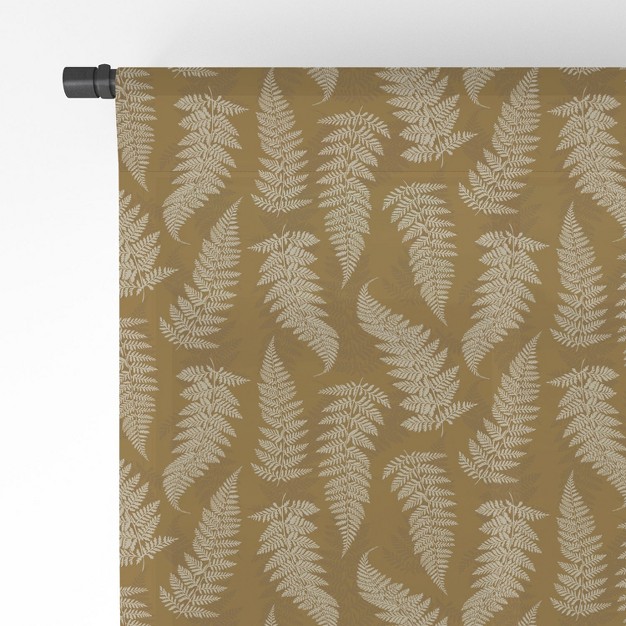 Avenie Countryside Garden Ferns Single Panel Sheer Window Curtain Society6