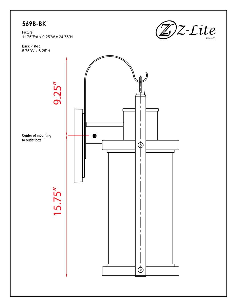 Z-Lite 569BBK