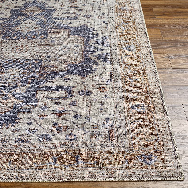 Decor 140 Adina Traditional Washable Area Rug